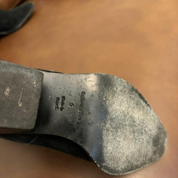 REFORMATION Suede Chelsea Boots - Picture 6 of 10